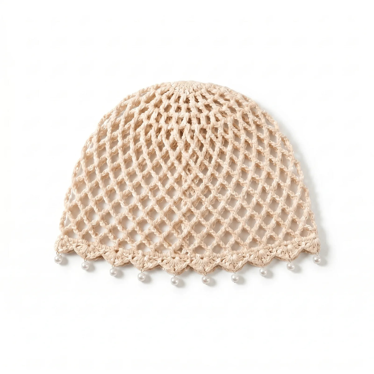 Chapeau à Crochet — coloris beige