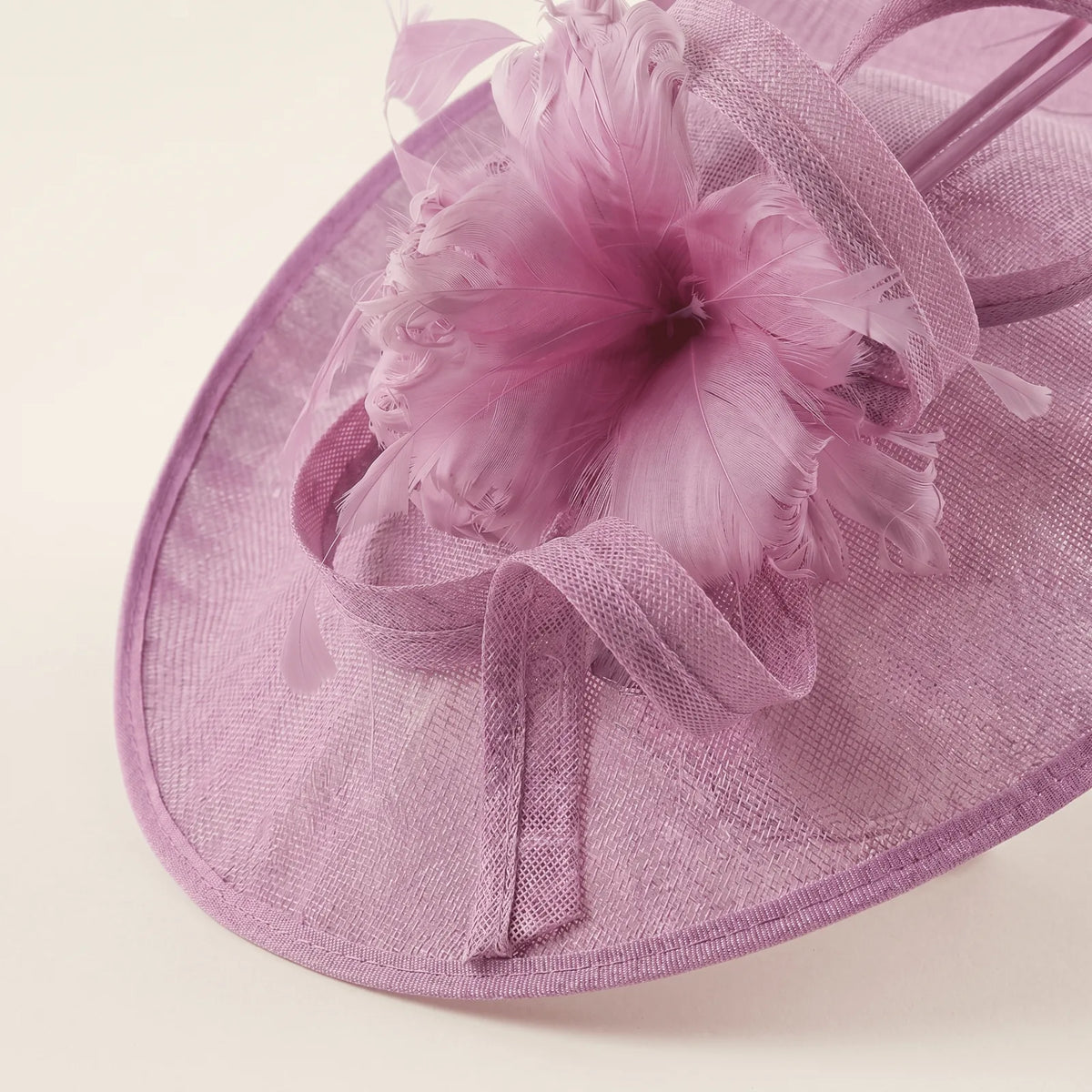 Chapeau Bibi Années 50, vue de détail