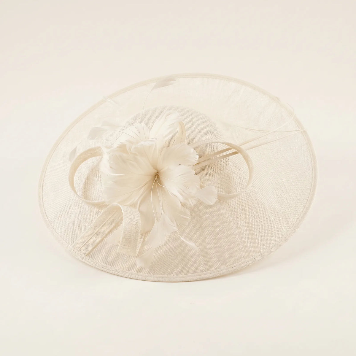 Chapeau Bibi Années 50 — coloris blanc
