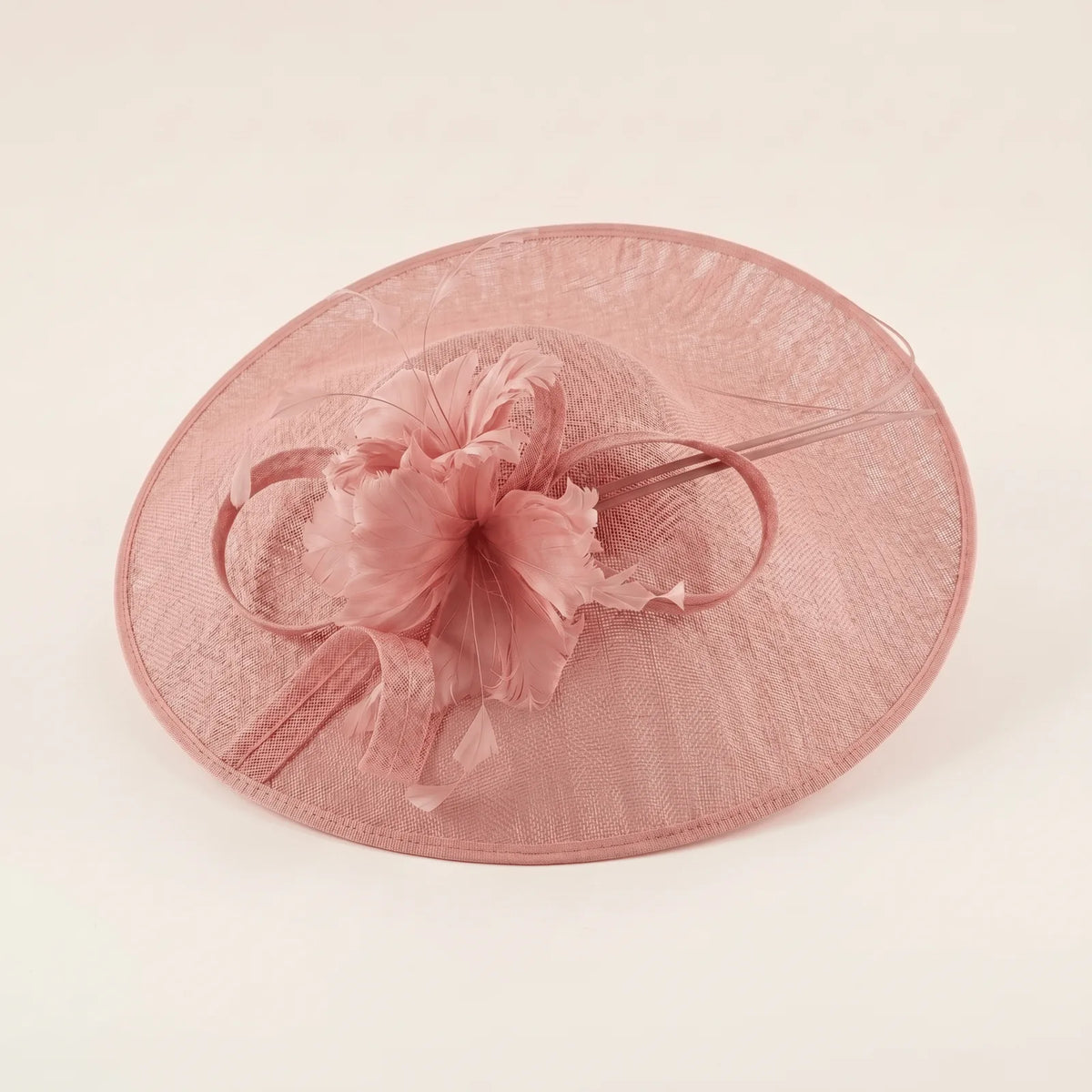 Chapeau Bibi Années 50 — coloris rose