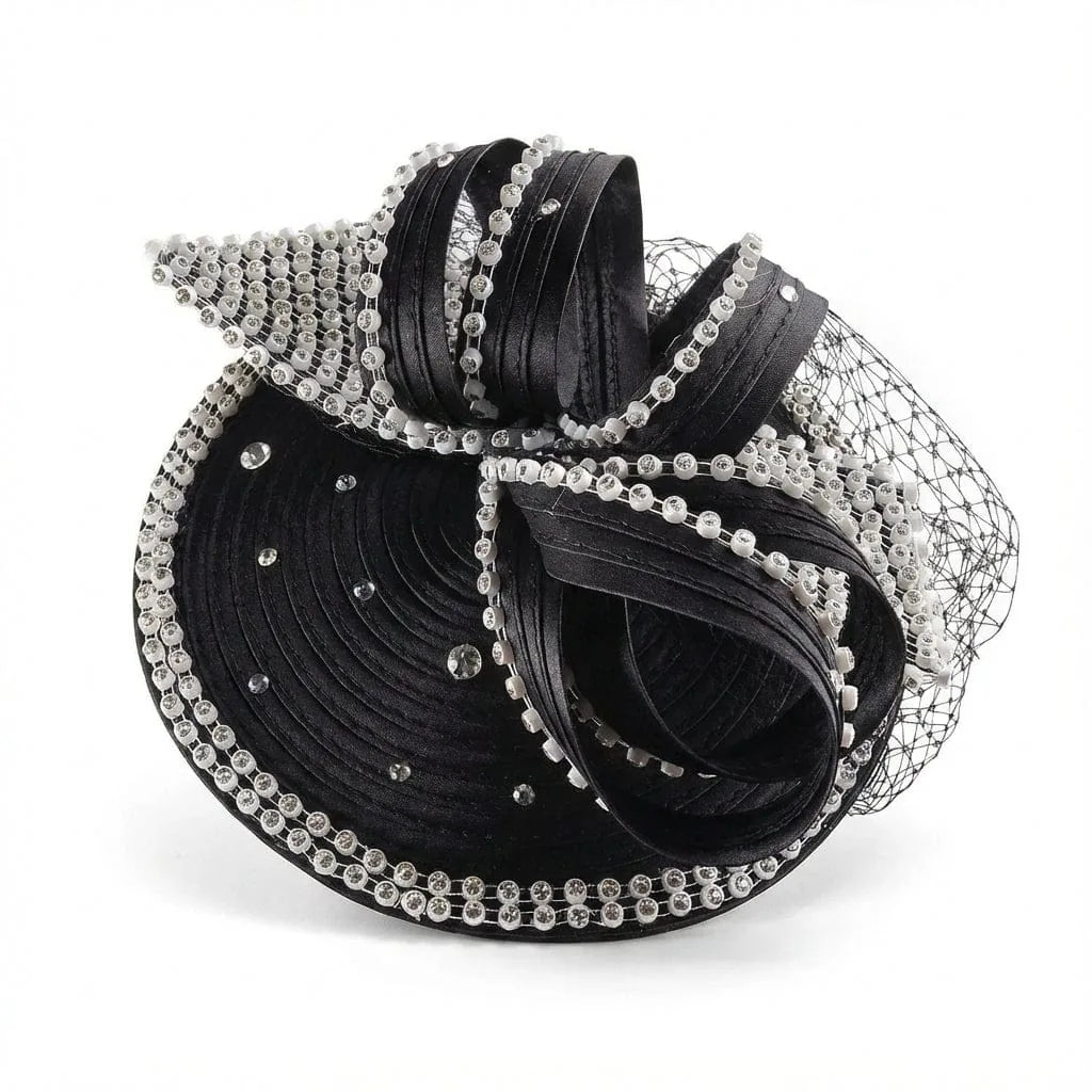 Chapeau Bibi Ceremonie — coloris noir