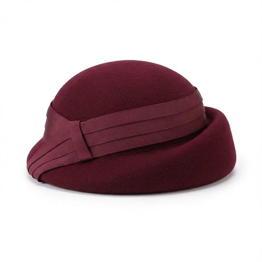 Chapeau Bibi Élégant — coloris rouge