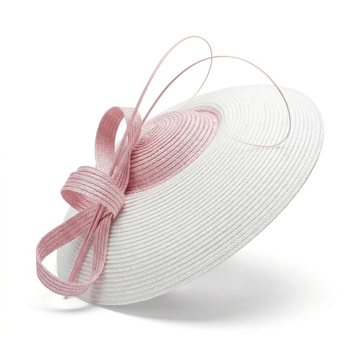 Chapeau Bibi Femme Cérémonie — coloris blanc