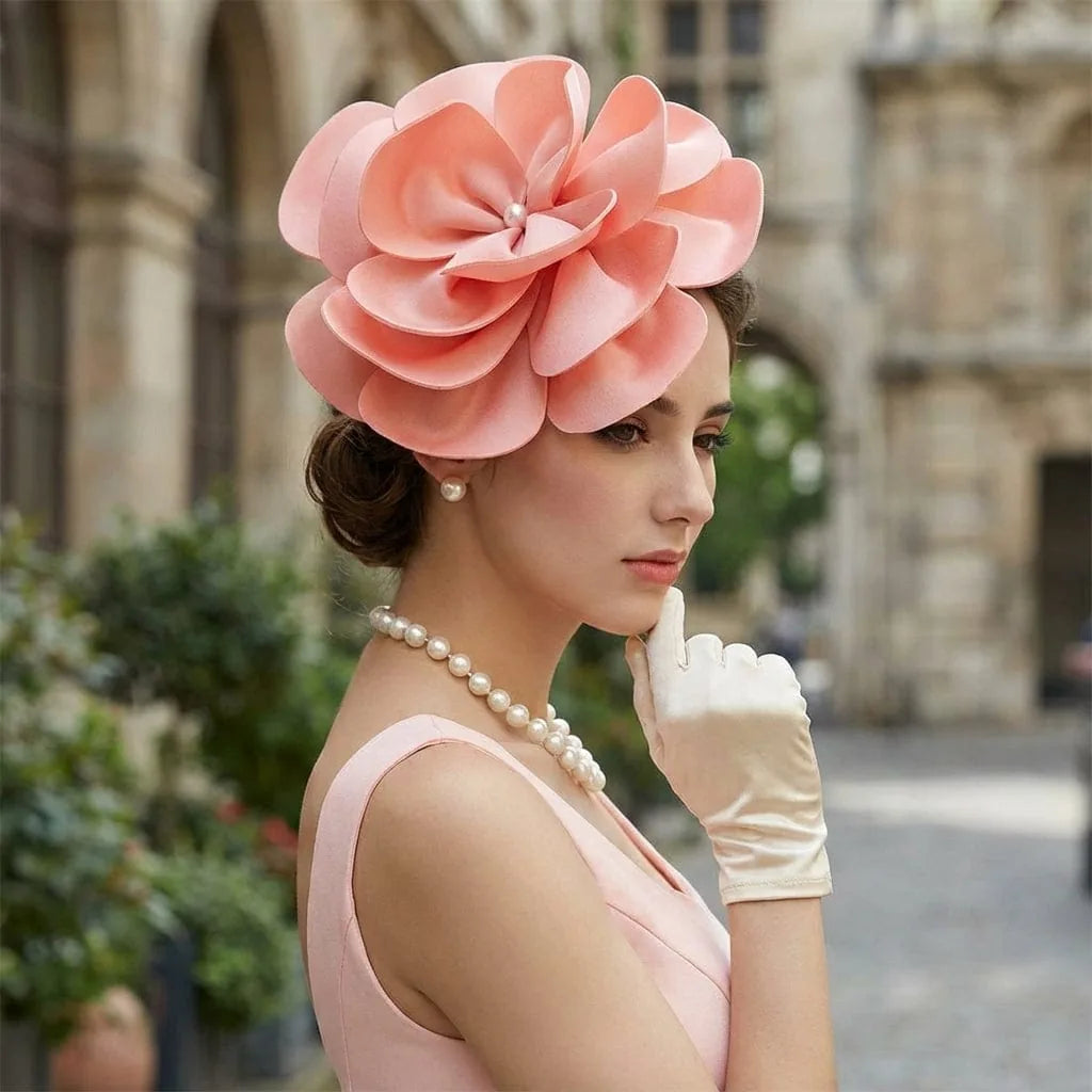 Chapeau Bibi Fleur, porté