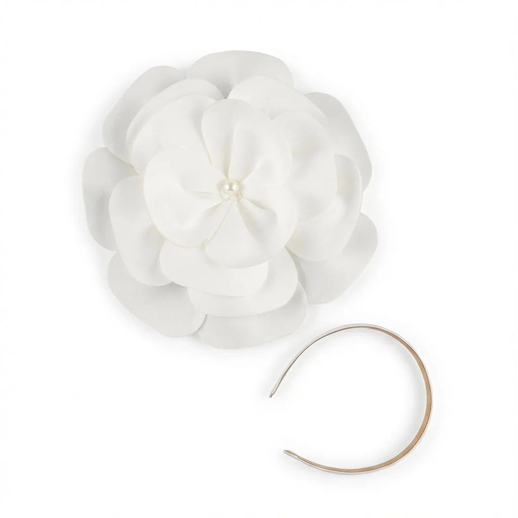 Chapeau Bibi Fleur — coloris blanc