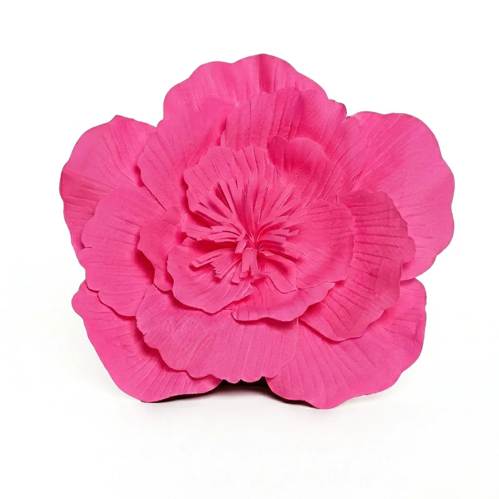 Chapeau Bibi Fleur Mariage, de dos