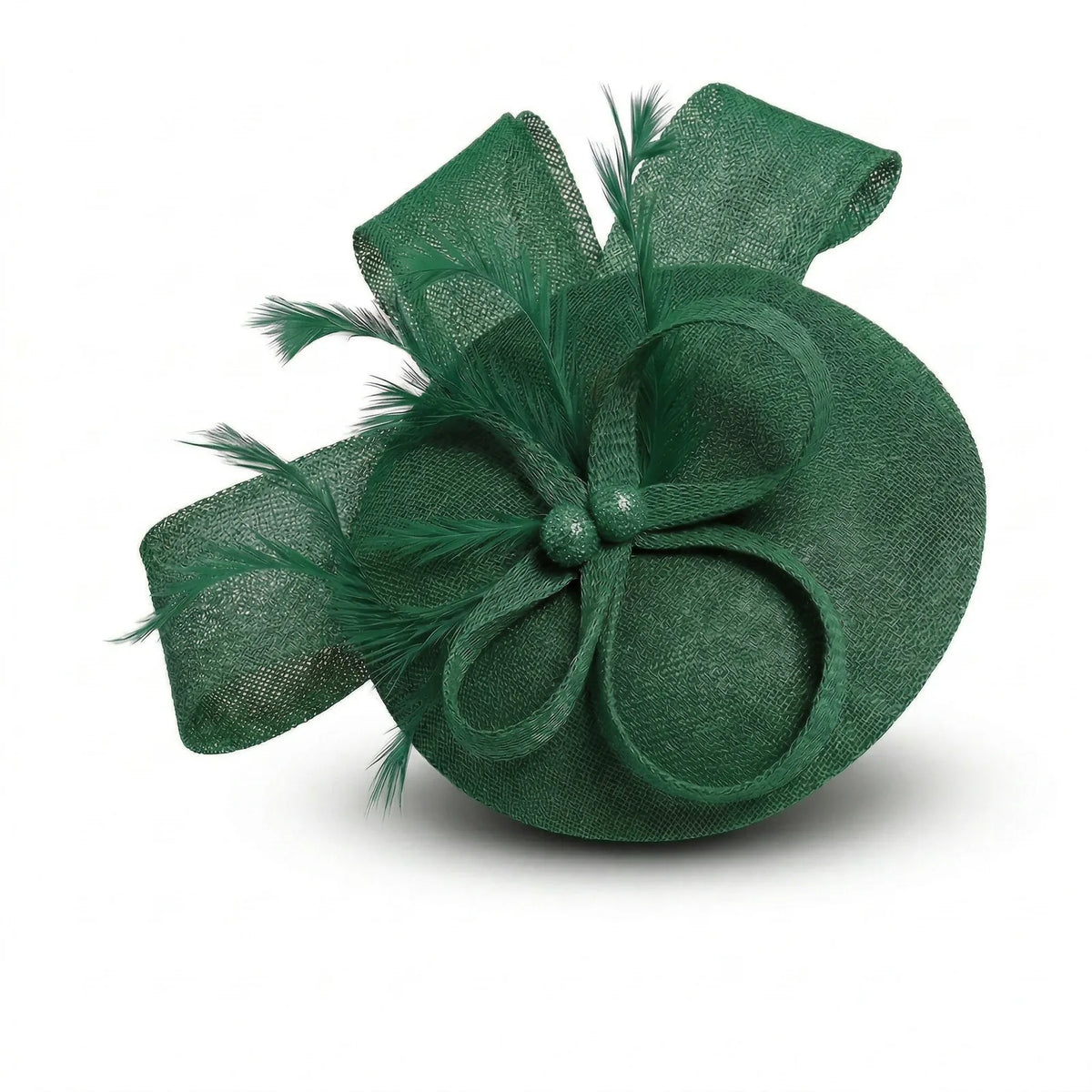 Chapeau Bibi Invité Mariage — coloris vert