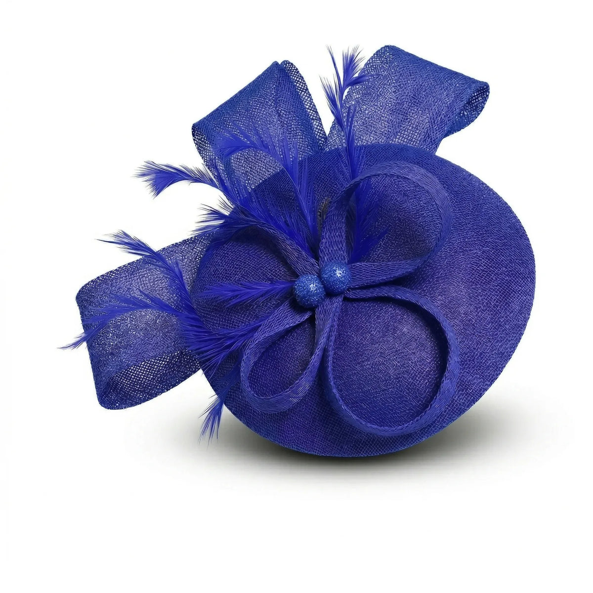 Chapeau Bibi Invité Mariage — coloris bleu