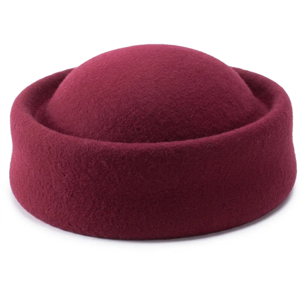 Chapeau Bibi Laine — coloris bordeaux