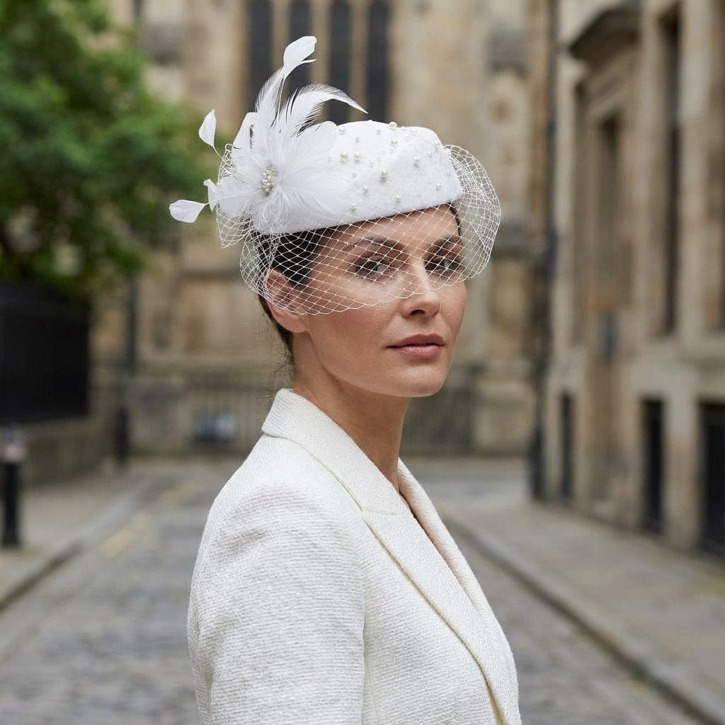 Chapeau Bibi Mariage