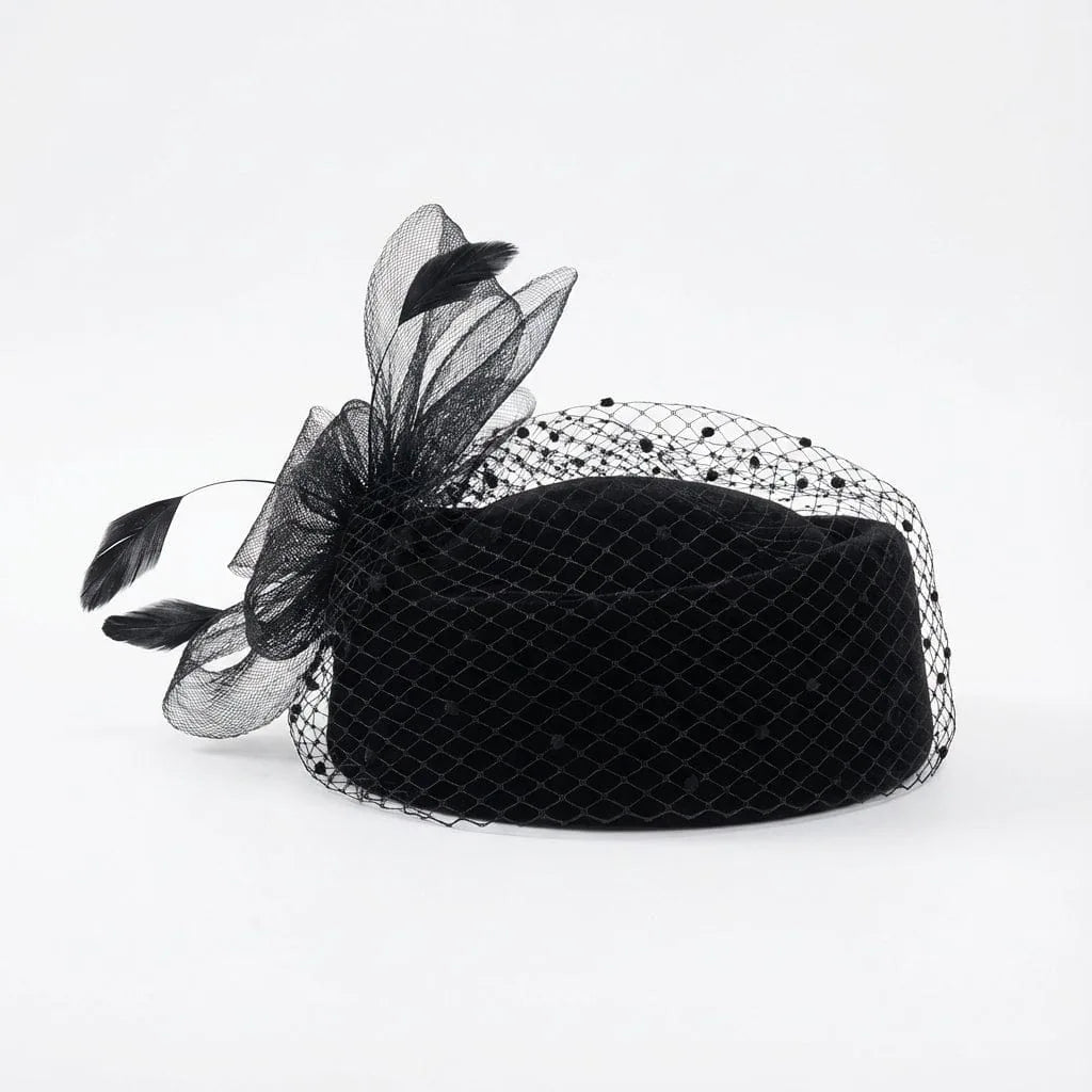 Chapeau Bibi Mariage — coloris noir
