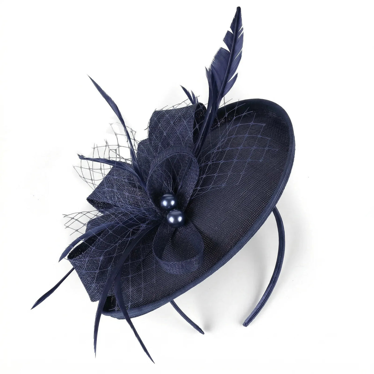 Chapeau Bibi Serre Tête — coloris bleu marine