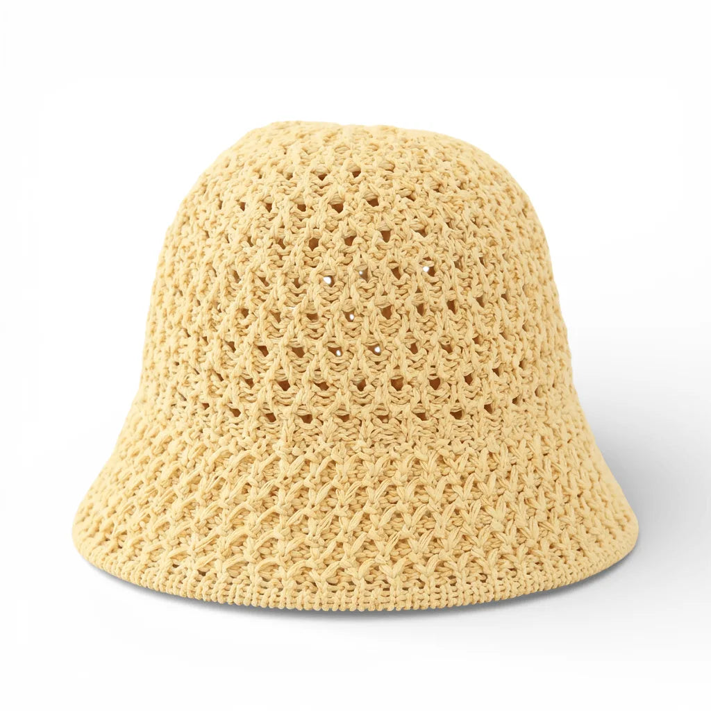 Chapeau Bob Chinois — coloris jaune