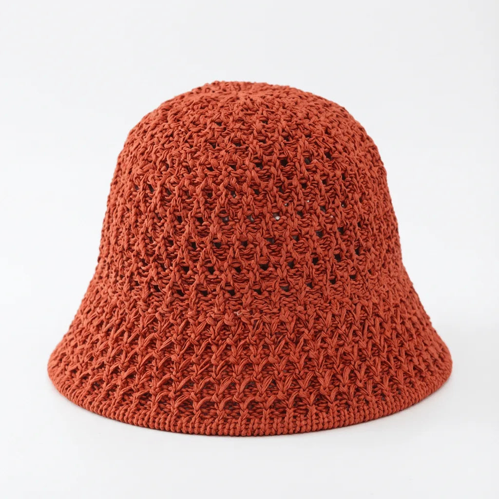 Chapeau Bob Chinois — coloris rouge