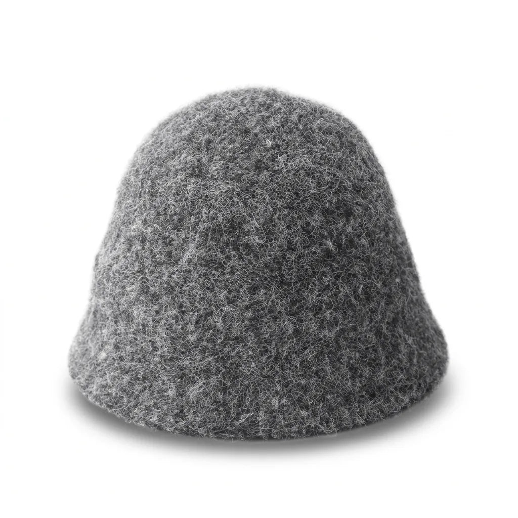 Chapeau Bob Femme Laine — coloris gris