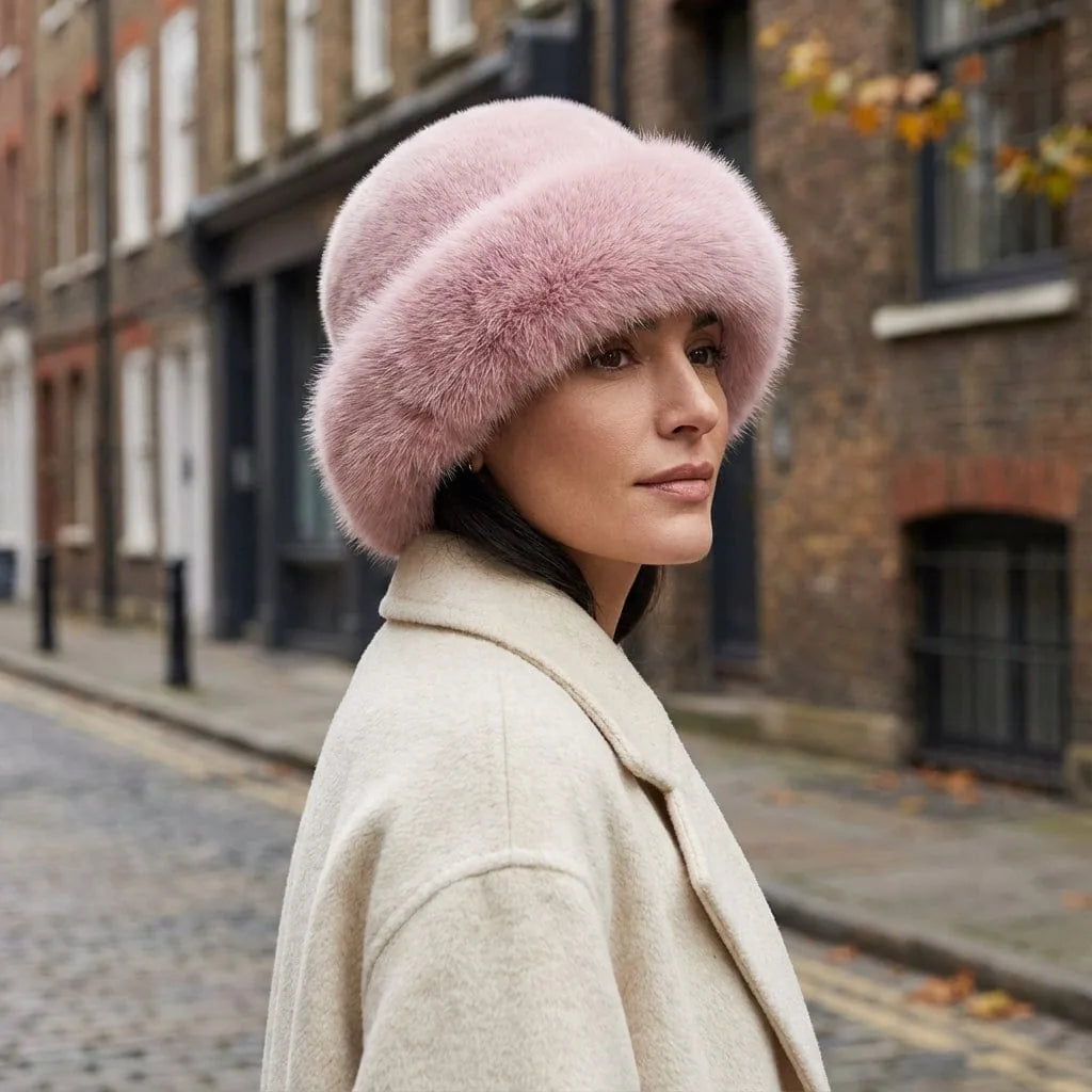 Chapeau Bob Hiver, porté