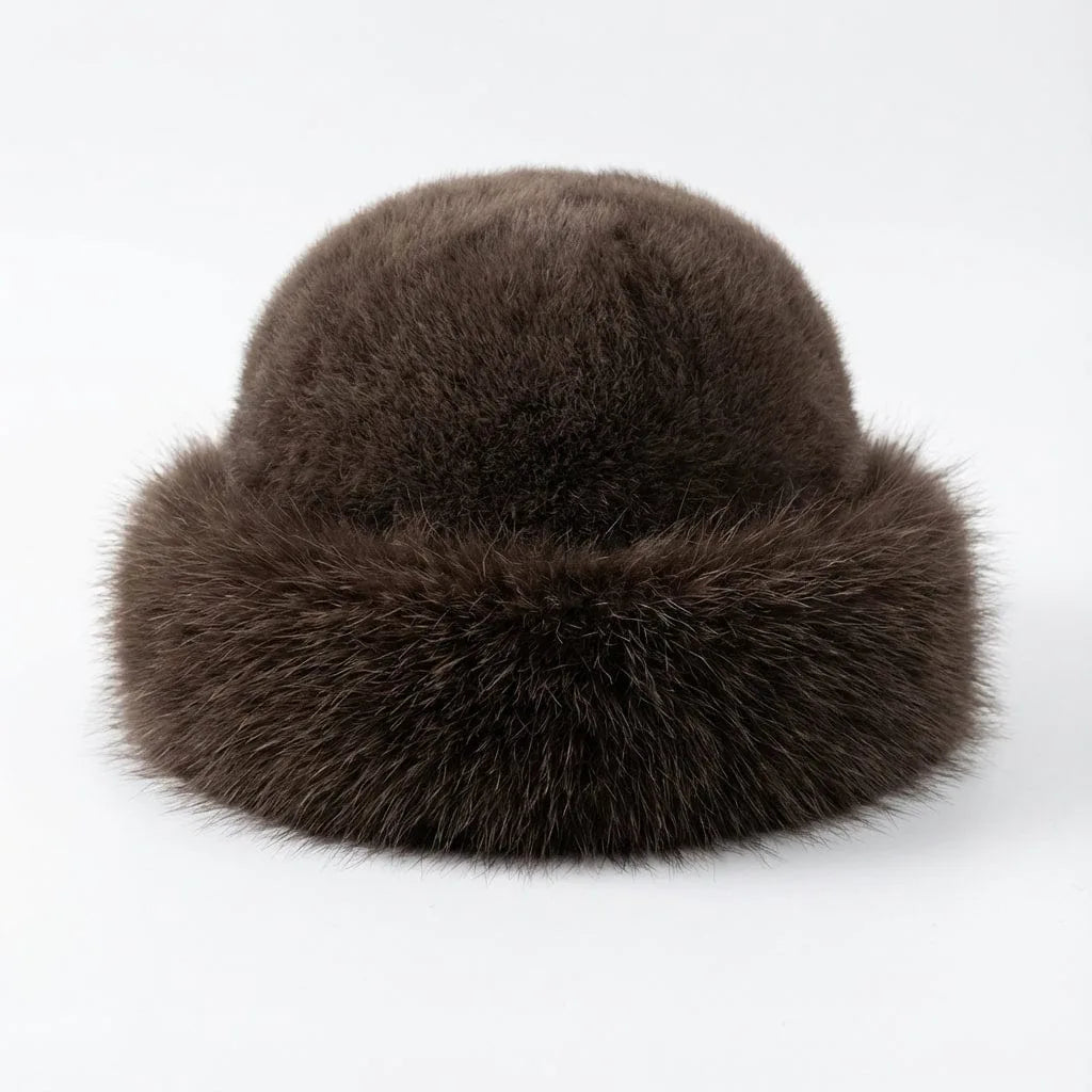 Chapeau Bob Hiver — coloris marron