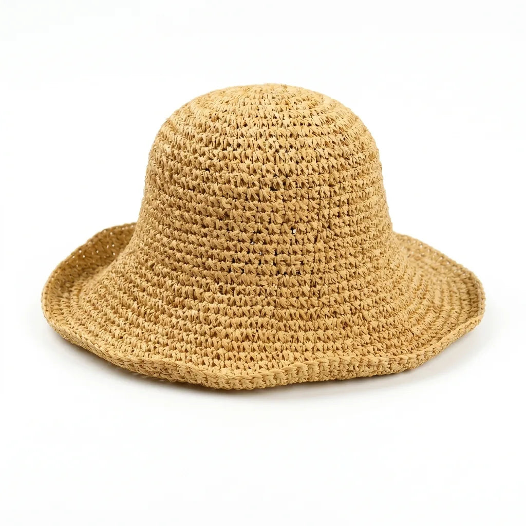 Chapeau Bob Panama Femme, de dos