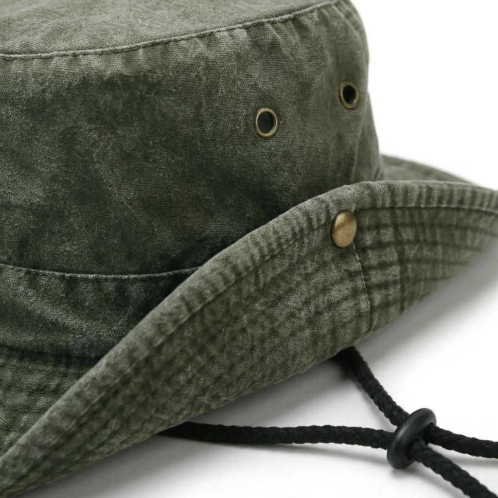 Chapeau Bob Pêcheur, vue de détail