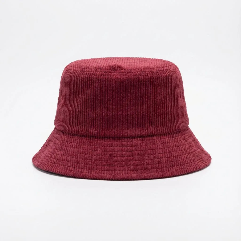 Chapeau Bob Velours — coloris rouge