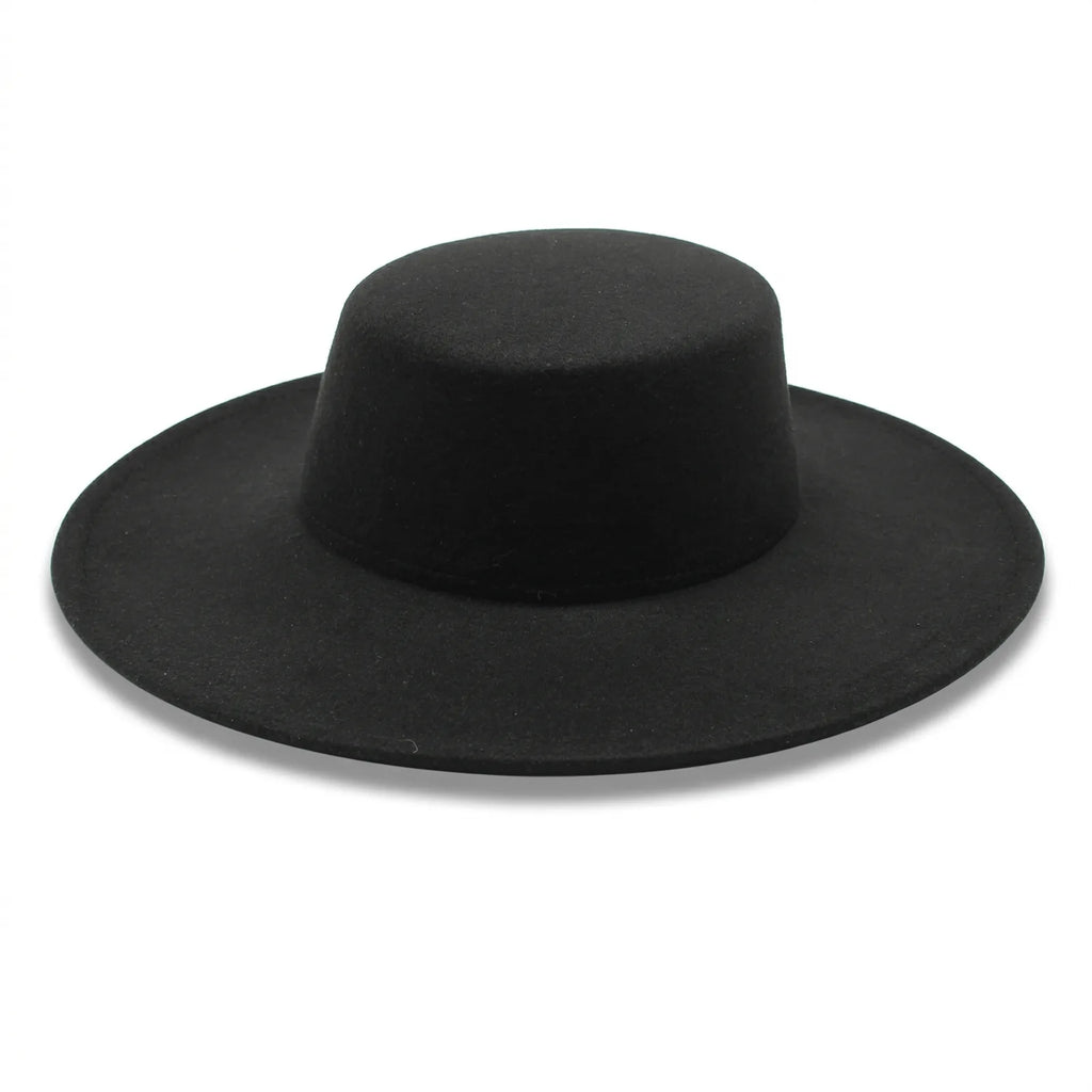 Chapeau Canotier Femme — coloris noir