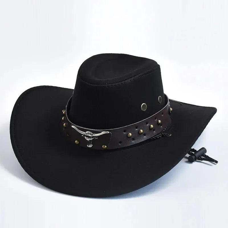 Chapeau Cowboy Americain — coloris noir