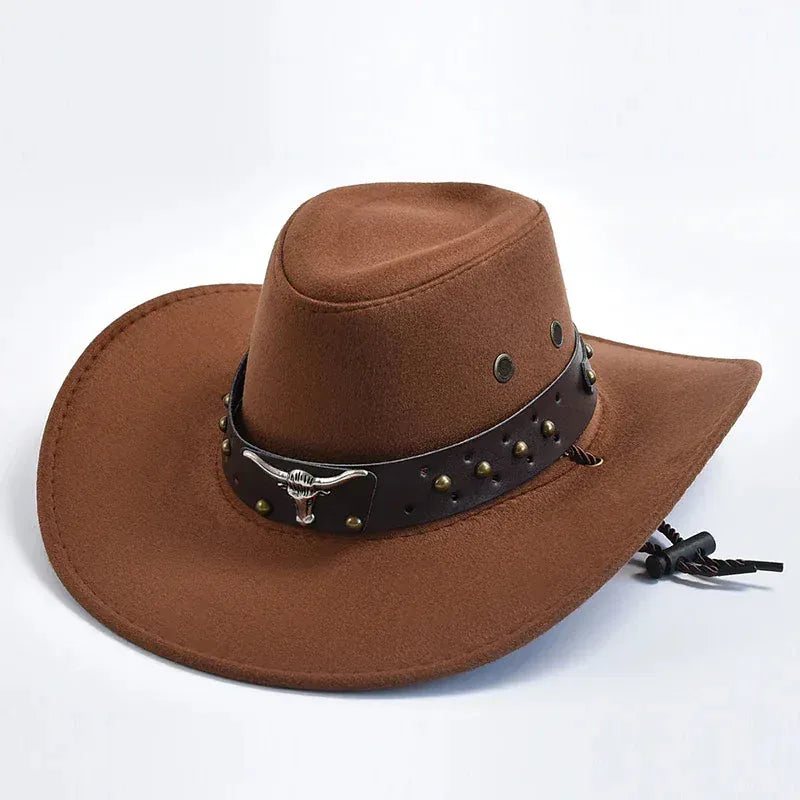 Chapeau Cowboy Americain, vue de détail