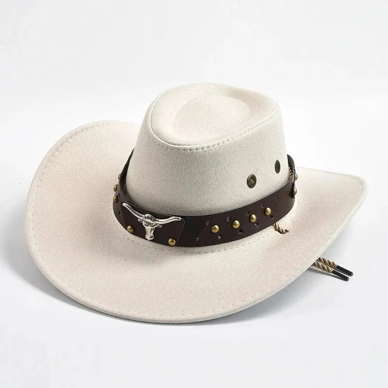 Chapeau Cowboy Americain — coloris blanc