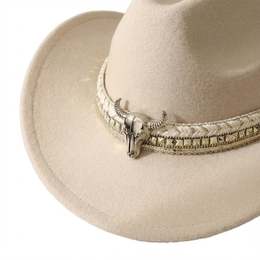 Chapeau Cowboy Bord Roule