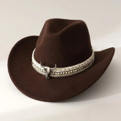 Chapeau Cowboy Bord Roule