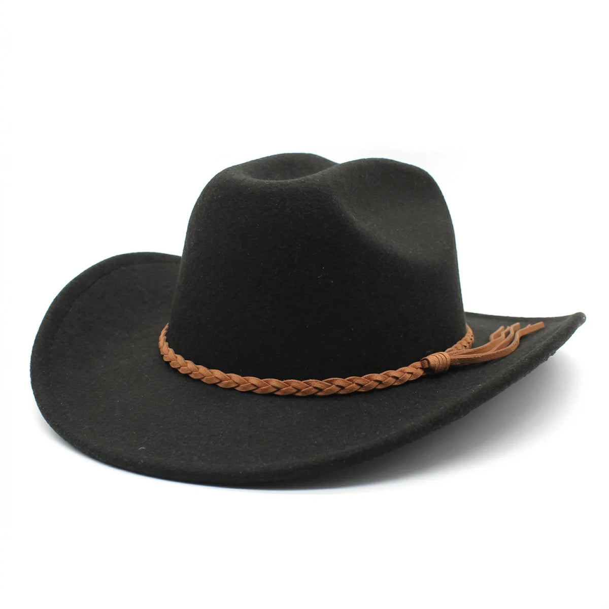 Chapeau Cowboy Coton — coloris noir