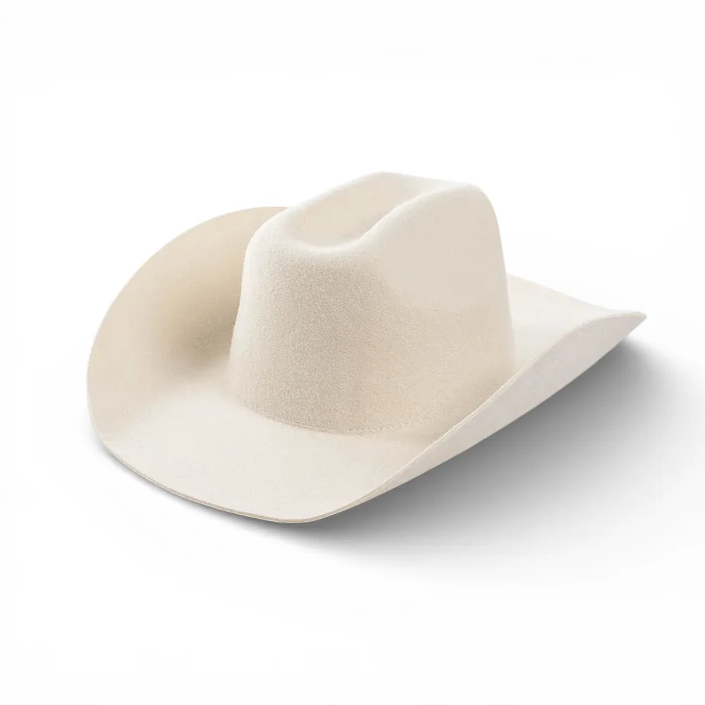 Chapeau Cowboy Élégant — coloris beige