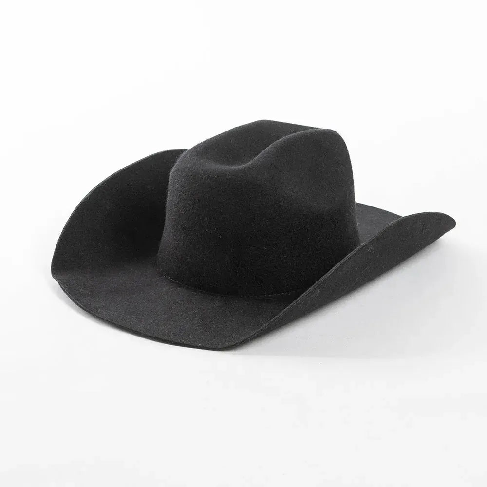 Chapeau Cowboy Élégant — coloris noir