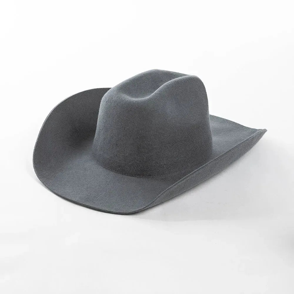 Chapeau Cowboy Élégant — coloris gris