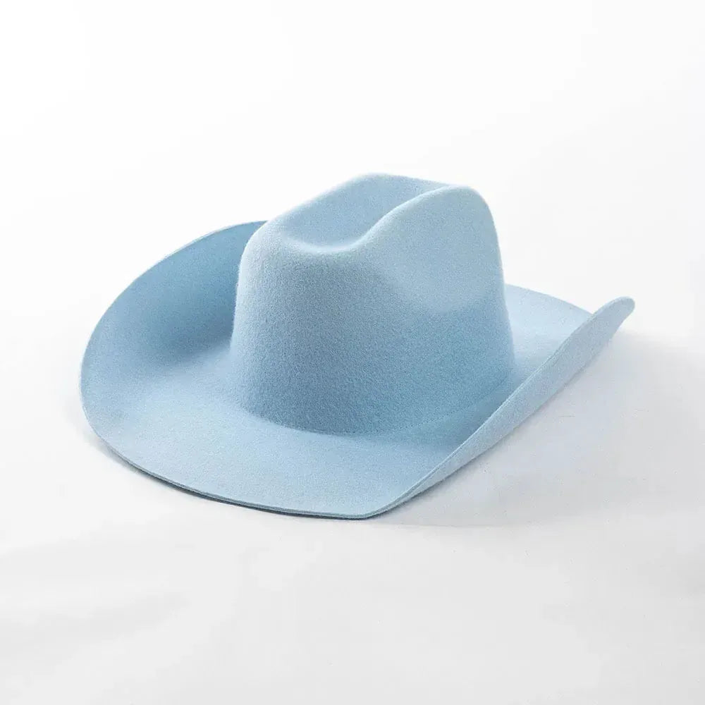 Chapeau Cowboy Élégant — coloris bleu
