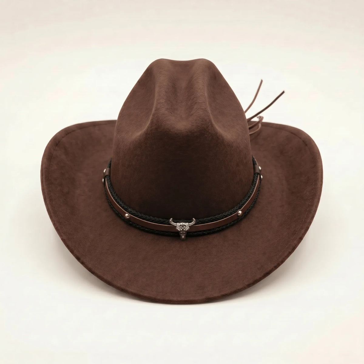 Chapeau Cowboy Gentleman — coloris marron