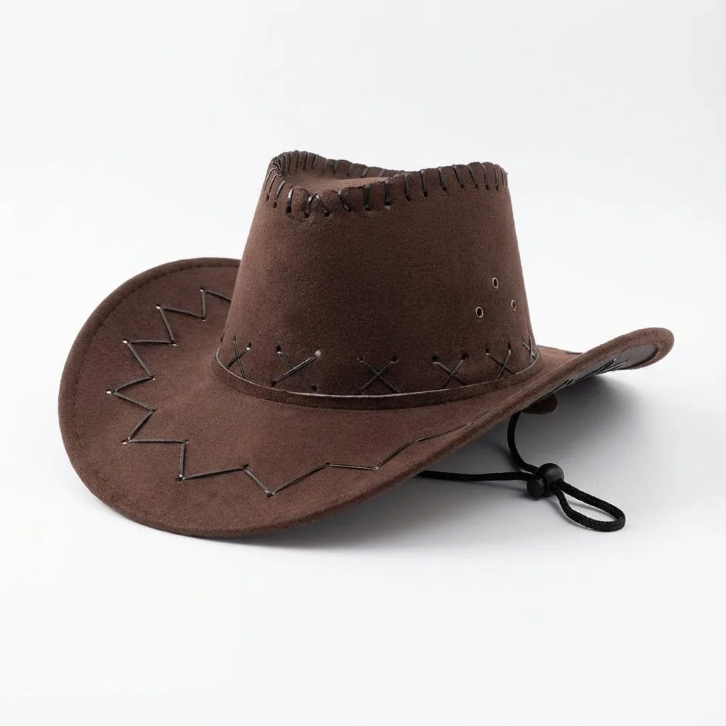 Chapeau Cowboy Mariage, vue de détail