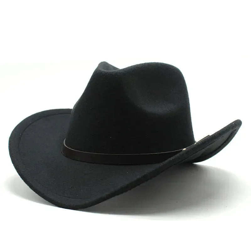 Chapeau Cowboy Simple — coloris noir