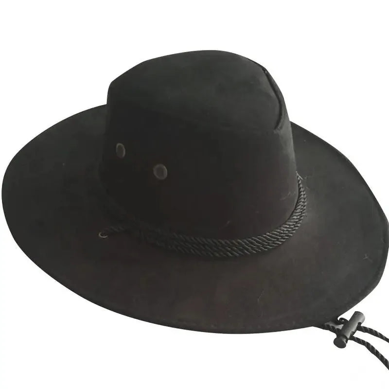 Chapeau Cowboy Vintage — coloris noir