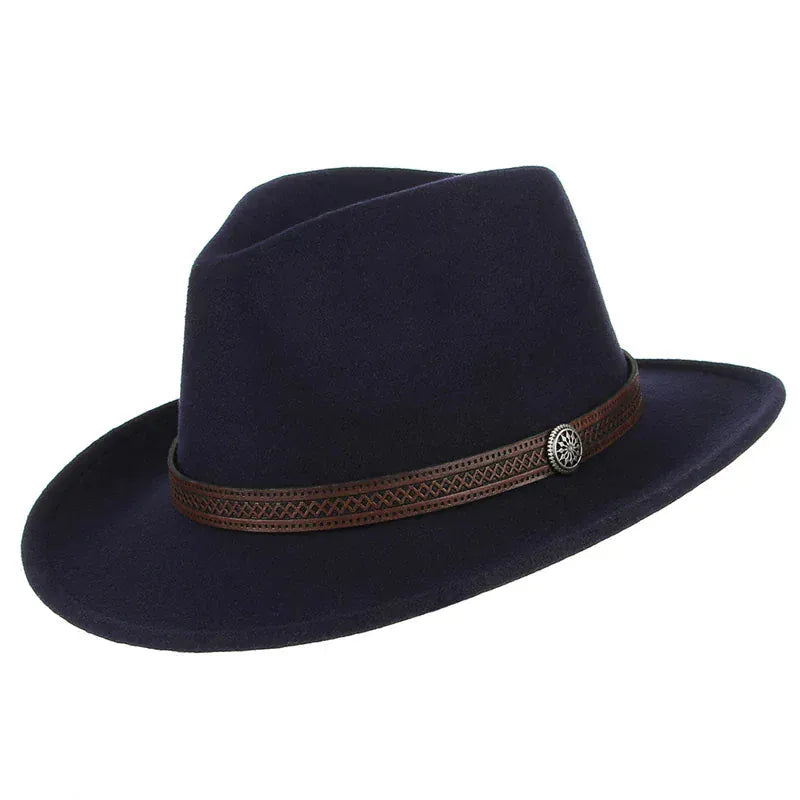 Chapeau de cowboy Classique — coloris bleu marine