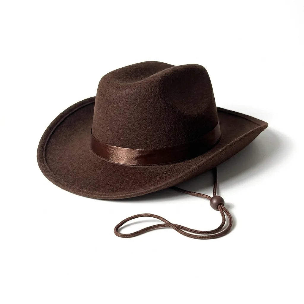 Chapeau de Cowboy Couleur — coloris marron