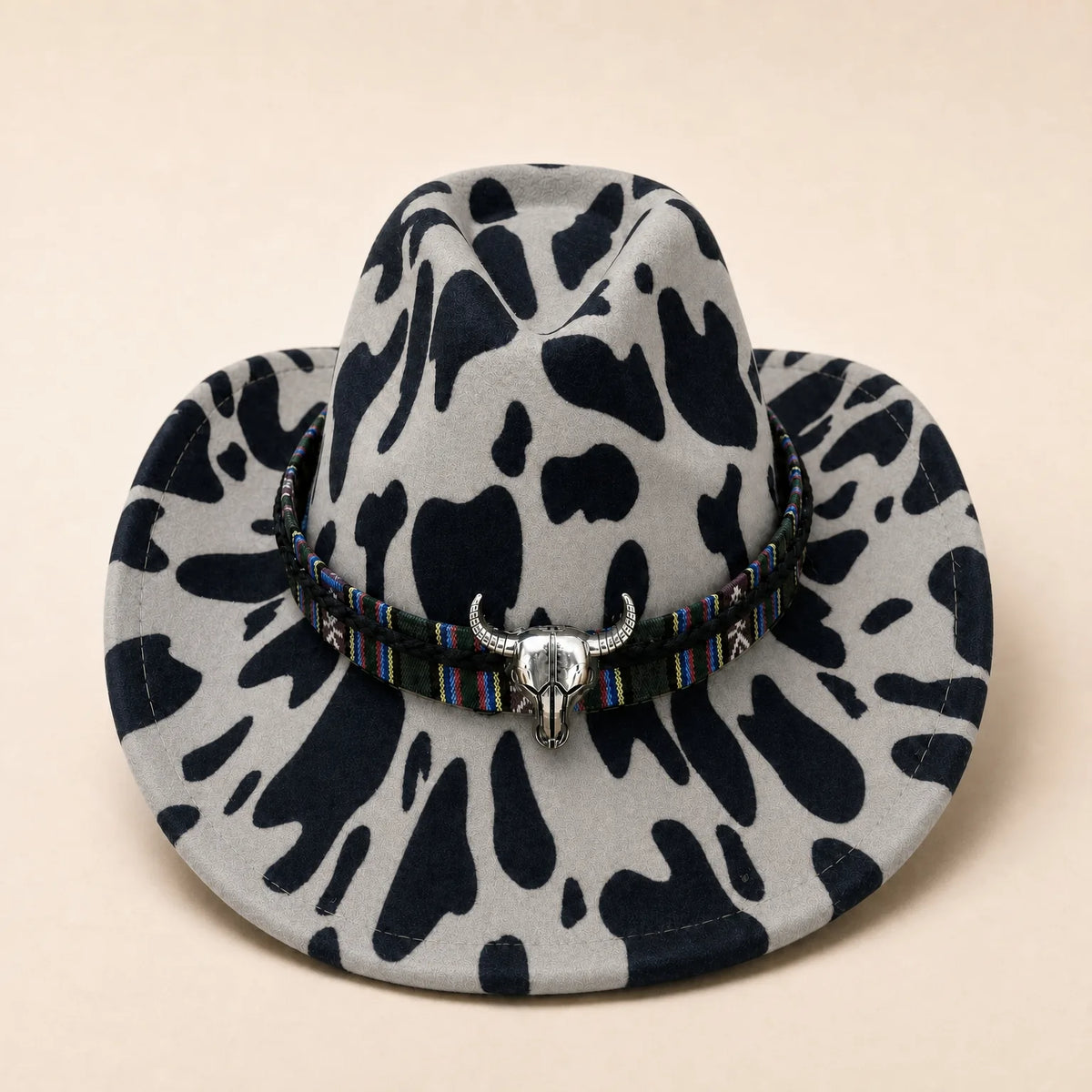 Chapeau de Cowboy en Feutre — coloris gris