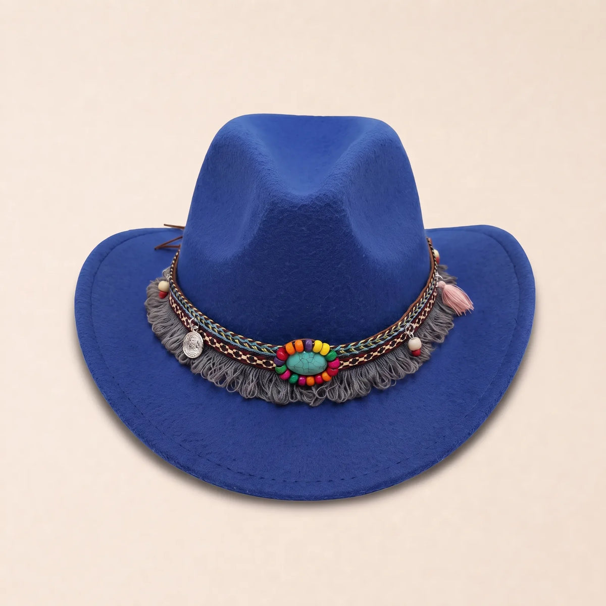 Chapeau de Cowboy Festival — coloris bleu