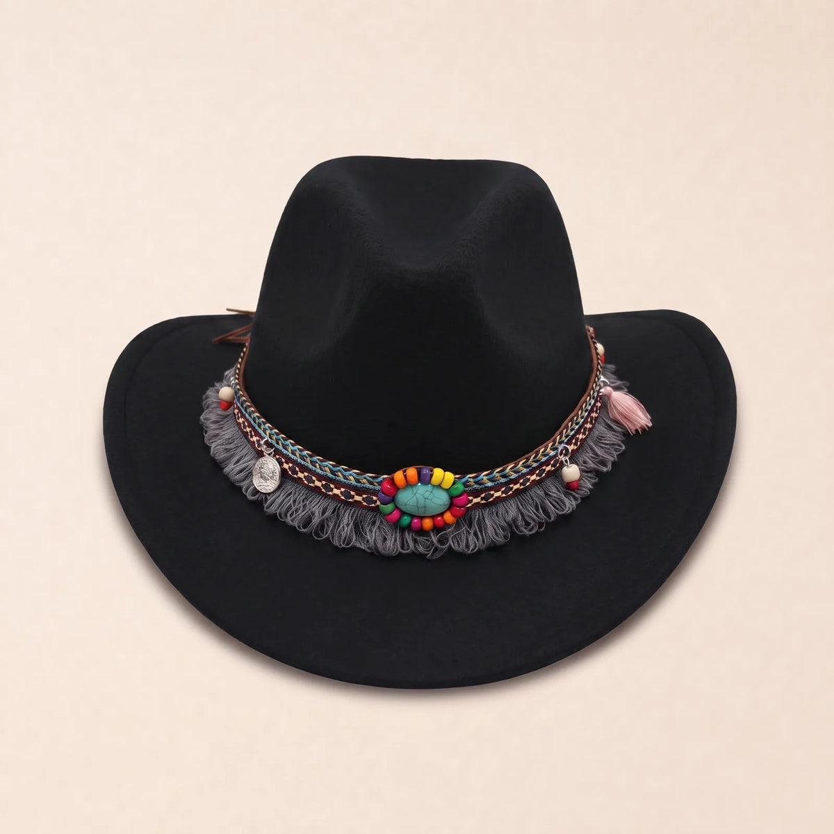 Chapeau de Cowboy Festival — coloris noir