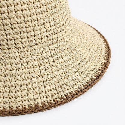 Chapeau de paille Arrondi