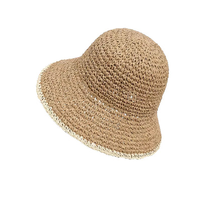 Chapeau de paille Arrondi