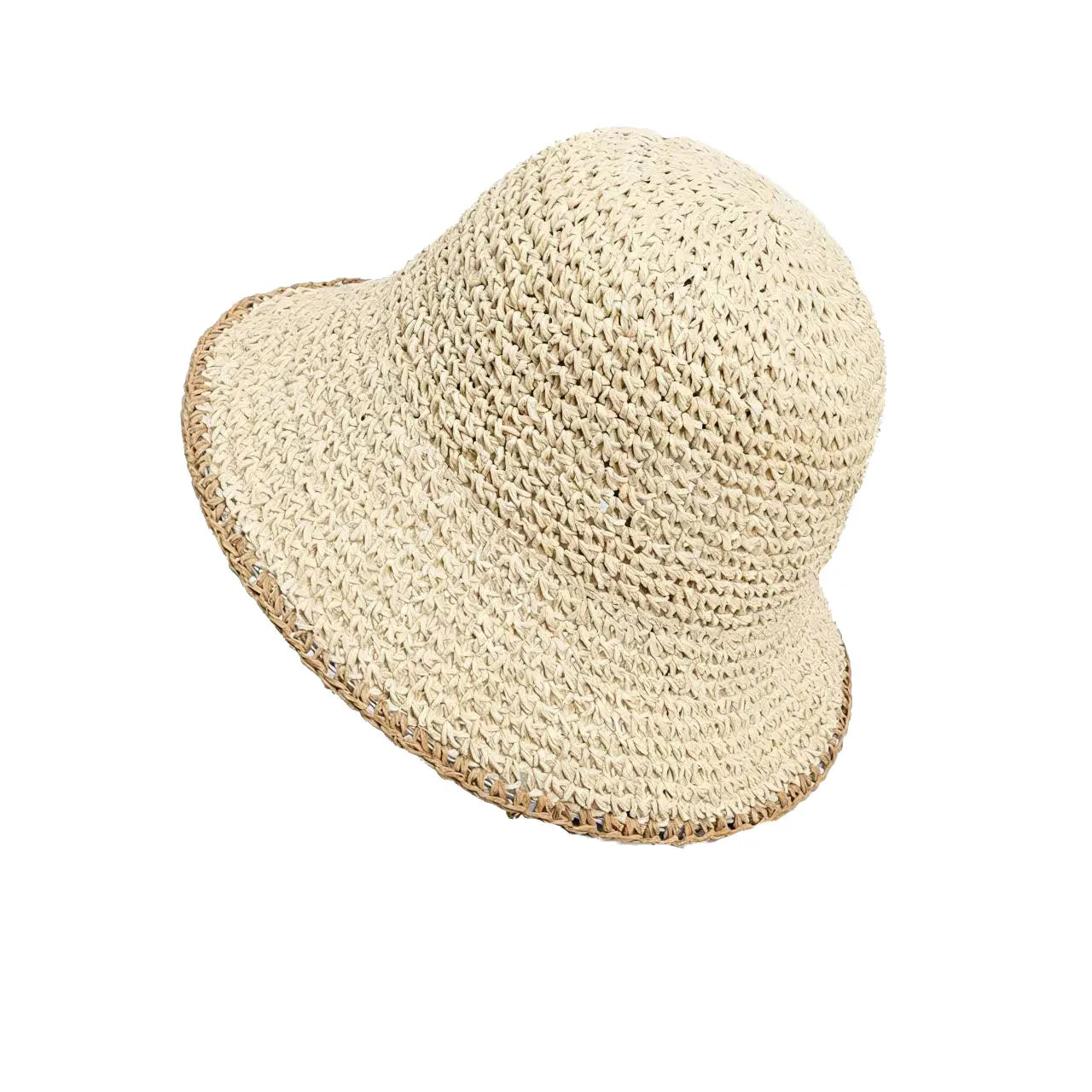 Chapeau de paille Arrondi