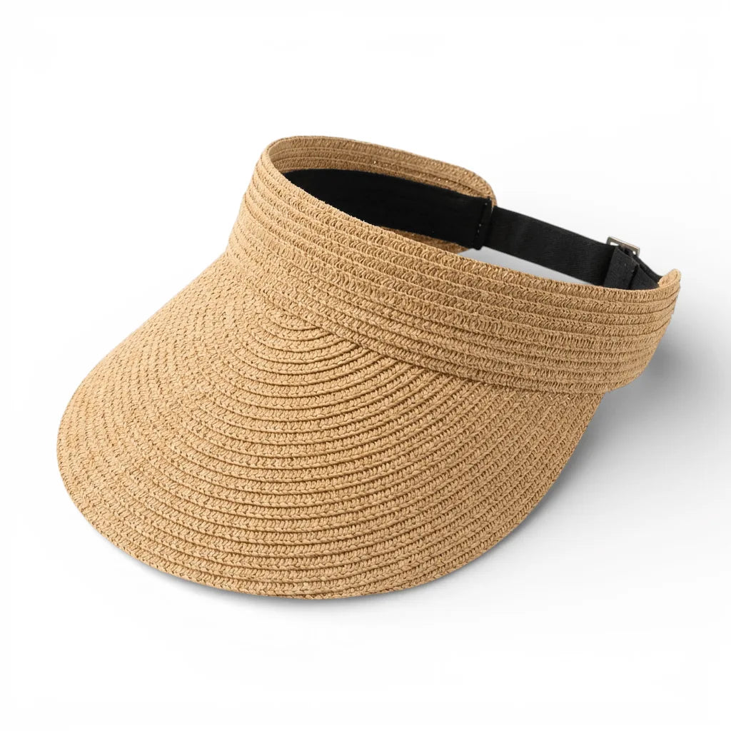 Chapeau de paille Casquette — coloris kaki