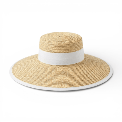 Chapeau de paille Elegant Femme