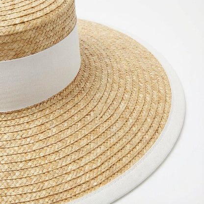 Chapeau de paille Elegant Femme